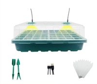 Vente chaude Mini Petit En Plastique Semences Germinage Plateau Pots De Plantes Conteneur De Culture Pour Rotin Succulentes Plantes De Pépinière