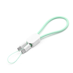 Câble de charge TPE 2 en 1 à vente chaude, <span class=keywords><strong>chargeur</strong></span> multi-téléphone pour téléphone/type-C/Android, gaine en PVC TPE, câble de charge USB - Product Image 2