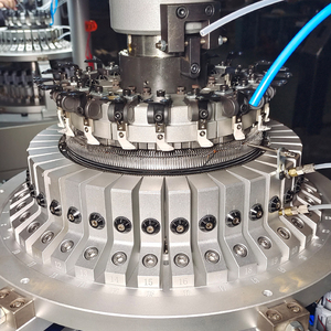 Machine à tricoter à double rayures en <span class=keywords><strong>jersey</strong></span> pour les cheveux en éponge - Product Image 3
