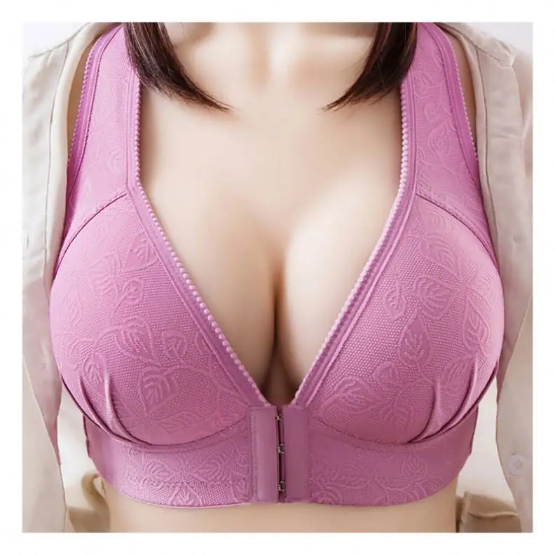 Everyday Three Quarters Cup Adjustable Widen Strap Front Closure Bra Women Sexy Lingerie Maternity & Nursing Bras 36 Size