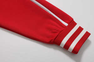 Veste universitaire à rayures classiques pour hommes, coupe ajustée, bombardier de baseball au lycée, manches longues, fermeture boutonnée en coton décontractée, automne hiver - Product Image 6