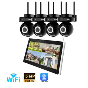 Hot 10.1inch LCD NVR Bộ dụng cụ với 4CH 1080P Hệ thống camera an ninh với lưu trữ lớn CCTV Hệ thống camera cho màn hình - Product Image 6