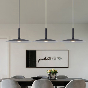 Lampe suspendue LED moderne nordique en métal pour salon, salle à manger, éclairage de plafond intérieur, lustre - Product Image 5