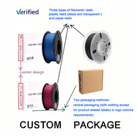 Filament PRINTROO couleur orange, texture soie, filament TPU couleur or 85A, texture carreaux noirs, fournitures d'impression 3D