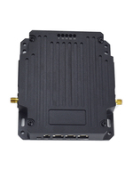 Répéteur radio COFDM XINGKAITECH 30-50 km en alliage d'aluminium certifié CE pour drone UAV à large bande IP Mesh à fréquence sauteuse FHSS