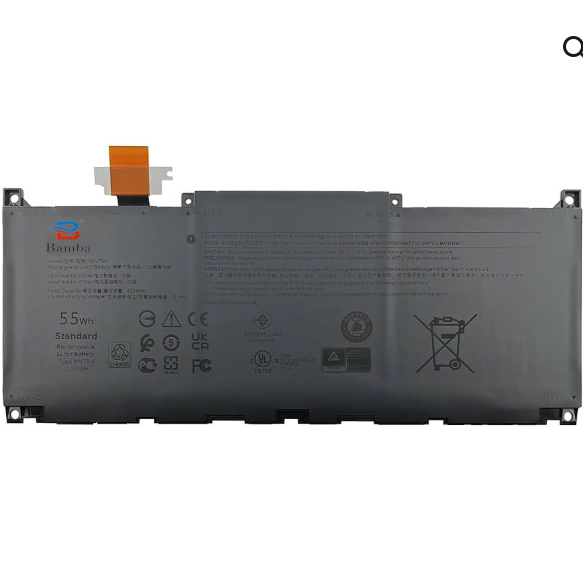 MN79H for DELL XPS 13 Plus 9320 XPS 9320 XPS 13 9340 Series 2FVJM J7H5M 0J7H5M NXRKW-11.55V 55Wh Laptop Battery