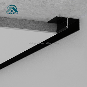 Profilo LED in Alluminio Incassato per Illuminazione Lineare, Copertura per Cartongesso, Battiscopa LED in Alluminio per Soffitti - Product Image 3