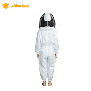 Traje de apicultor de cuerpo completo para niños, directo de fábrica, de buena calidad, transpirable, mono de protección para apicultura infantil. - Product Image 1