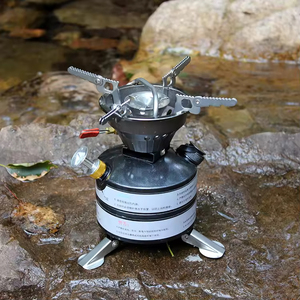 STARCAMP-Réchaud à essence pliable de 450ml pour la randonnée et la combustion sur le terrain - Product Image 1