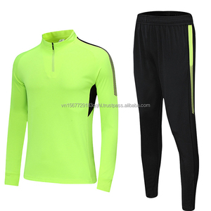 Nuevo Conjunto de Uniforme de Fútbol de Manga Larga, Sudadera con Media Cremallera, Chaqueta de Invierno, Pantalones Deportivos Transpirables Estampados Unisex, Uniforme de Equipo - Product Image 3