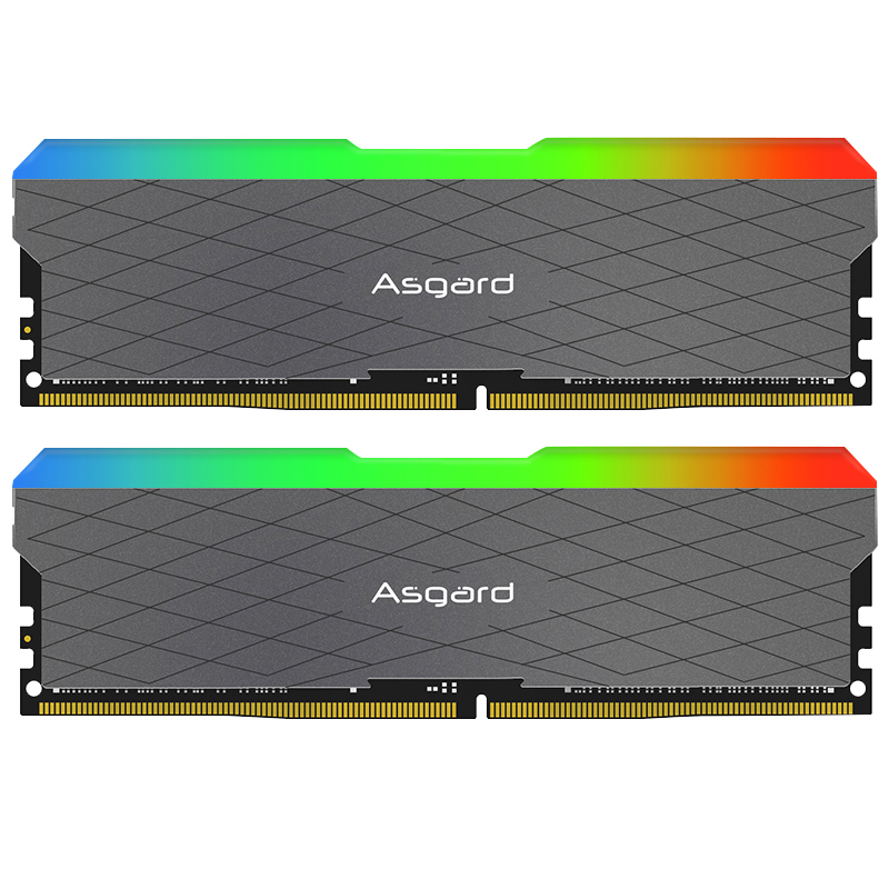 Asgard Ddr4 32GB Ram RGB(16GBX2 )3200MHZ Colorful Lighting Memoria