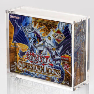 TCG Custom YuGiOh ascesa della scatola Booster duellante vetrina in acrilico con magnete forte - Product Image 2