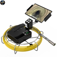 Endoscope portable haute définition FORBEST F03W avec compteur intégré, garantie 1 an pour la détection de canalisations souterraines