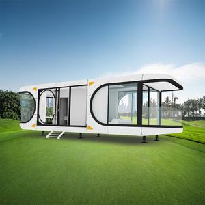 Không gian viên nang nổi Nhà thuyền mới nhà di động đúc sẵn thép nổi nhà cho ngoài trời ngôi nhà nhỏ sang trọng Nhà thuyền - Product Image 3