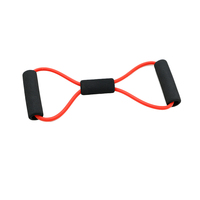 Tpe Fitness Band 8-Word Tension Belt Loop Resistencias Banda para Fitness Bandas elásticas Cross Fit Body Stretching Muscle Training