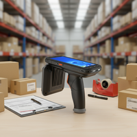 Terminal portable industriel robuste Thcan Sanning Android 10, processeur 8 cœurs, écran 5 pouces, IP68, PDA IA, lecteur NFC RFID 2D pour entrepôt et stockage