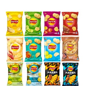 Patatine Lays all'Ingrosso 70g Gusti Assortiti Snack Vegetali Saporiti Fritti Gusto Salato Texture Semi-Morbida Pronte da Mangiare <span class=keywords><strong>Confezionate</strong></span> - Product Image 2