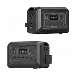 สถานีไฟฟ้าพกพา 2500W 2048Wh แบตเตอรี่ลิเธียม LiFePO4 เครื่องสำรองไฟฉุกเฉิน เครื่องกำเนิดไฟฟ้าพลังงานแสงอาทิตย์ สำหรับใช้ในบ้าน กิจกรรมกลางแจ้ง และการตั้งแคมป์ - Product Image 2
