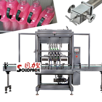 Machine de remplissage automatique de liquides Solidpack pour liquide lave-glace et antigel