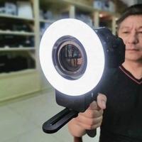 Anneau lumineux LED pour appareil photo DSLR, OEM personnalisé, 5.5 pouces, Rechargeable, photographie vidéo sur appareil photo