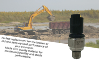 Capteur de pression hydraulique haute pression 7861-93-1651 compatible avec les excavatrices Komatsu PC200-7 PC300-7, pièces de rechange robustes pour l'exploitation minière IP67