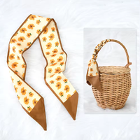 Ruban à cheveux, Foulard, Cravate, Bandeau et Sac personnalisés, motif géométrique et lettres grecques, couleur kaki, pour Fête de sororité, Anniversaire de filles, Festival, Cadeau