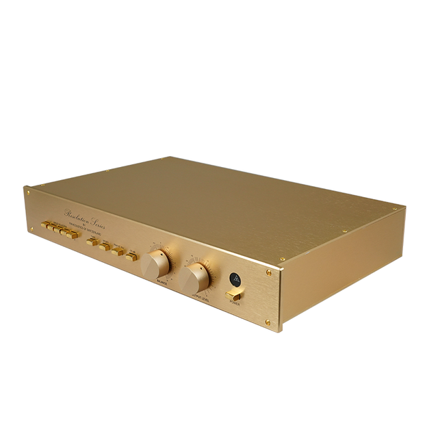 BRZHIFI Clone Switzerland FM255 Audio Power Preamplificador Classic Golden HiFi Audiophile Hiend Preamplifier Transistor Pre Amp