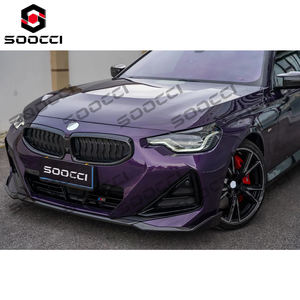 宝马2系G42 M225i M240i Coupe <span class=keywords><strong>M</strong></span>运动型前唇扰流板扩散器的2系列干式碳纤维MP型前保险杠分离器 - Product Image 6