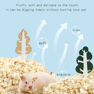 YEE <span class=keywords><strong>Hamster</strong></span> Literie Lit pour animaux <span class=keywords><strong>de</strong></span> compagnie Déchiqueteuse à <span class=keywords><strong>bois</strong></span> <span class=keywords><strong>Copeaux</strong></span> en <span class=keywords><strong>bois</strong></span> Rasage du <span class=keywords><strong>bois</strong></span> pour petits animaux <span class=keywords><strong>de</strong></span> compagnie - Product Image 4