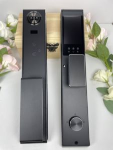 สมาร์ทล็อคประตู WiFi พร้อมระบบจดจำใบหน้า ลายนิ้วมือ บัตร รหัสผ่าน แอพพลิเคชั่น คีย์การ์ด  วัสดุอลูมิเนียมอัลลอย สำหรับประตูไม้และเหล็ก - Product Image 2