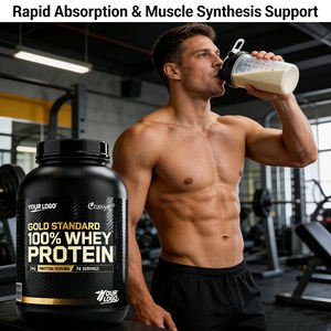 Proteine del Siero di Latte Isolate 100% Personalizzabili OEM/ODM - Polvere Proteica del Siero di Latte Senza Glutine con Aroma Naturale per lo Sviluppo Muscolare e il Recupero - Product Image 3