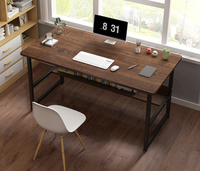 Table d'ordinateur de bureau simple pour chambre à coucher, petit bureau d'écriture, bureau d'étude pour étudiants