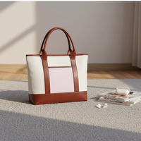 Sac fourre-tout en toile brodé personnalisé, écologique, vente chaude, pour filles, sac à bandoulière portable, idéal pour les voyages et la plage