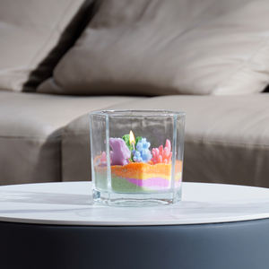 <span class=keywords><strong>Vela</strong></span> perlada de cera de arena perfumada de Palma natural 100% al por mayor de materiales de origen vegetal por tonelada para decoración del hogar para Diwali - Product Image 1