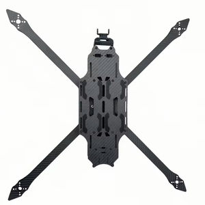 Kit de Marco de Fibra de Carbono para Dron de Carreras Plegable con Control Remoto Duradero Mark 4 de 7 Pulgadas, Marco para Dron RC FPV - Product Image 2