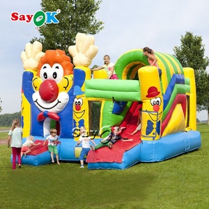 Nhà Máy Outlet Trẻ Sơ Sinh Nhỏ Bounce Nhà Trẻ Em Nảy Nhà Chơi Circus Inflatable Tiger Bounce Castle - Product Image 4