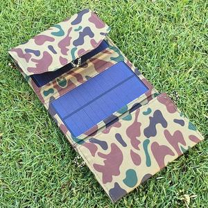 핫 접이식 7W 5V 태양 전지 패널 충전기 휴대 전화 전원 은행 휴대용 태양열 충전기 야외 28W 21W 15W 7W 방수 - Product Image 6