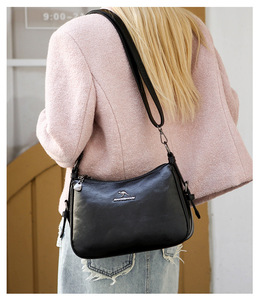 Fashion New Designer Crossbody Bags High Quality PU Leather Shoulder Messenger Bag Casual <b>Totes</b> Luxury Women Handbags and Purses - Product Image 5