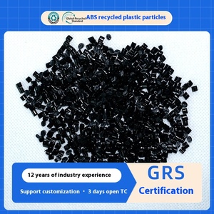 Flame Retardant ABS Plastic Masterbatch for Molding in Black Recycled Particles - Product Image 5
