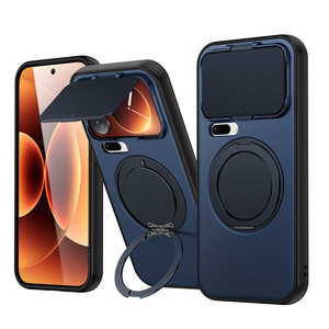 ลิชิเคส 360 °   เคสกันกระแทกแบบหมุนได้พร้อมขาตั้งแม่เหล็กสำหรับ Redmi A5 15C 15A A7 <span class=keywords><strong>Pro</strong></span> - Product Image 3