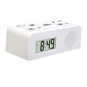 Reloj Despertador con Radio FM y Pantalla LED Multifuncional AI-3011, Diseño Art Deco, Funciona con Batería, Ideal para Hogar, Oficina, Bar, Regalo, Personalizable de Fábrica - Product Image 1