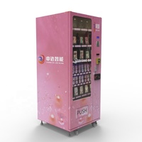 Offre Spéciale distributeur automatique d'ongles standard américain distributeur automatique de cils avec conception de boîte à lumière LED personnalisée maquinas expendedoras