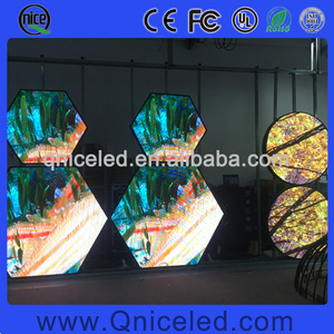 New lục giác LED màn hình hiển thị kỹ thuật số biển và hiển thị logovision dấu hiệu bảng thông minh sexangular LED Video Bảng điều chỉnh biển quảng cáo - Product Image 4