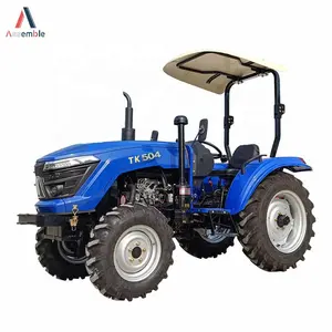 Tratores agrícolas com rodas 4WD 25hp 30hp 35hp 40hp 45hp 50hp com tratores agrícolas 4WD preço para venda