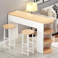 Table d'armoire d'entrée de bar de maison au design simple et moderne pour le salon et les meubles de cuisine