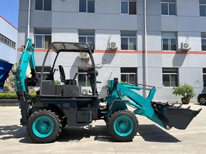 Populer Wheel Backhoe Loader Excavator Loader Mini Backhoe Loader dengan Harga Murah - Product Image 6