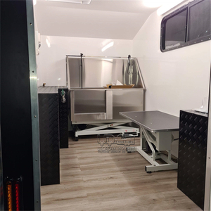 Dog Grooming Trailer Mobile Pet Salon With Non Slip Floor dog-grooming-trailer-mobile-pet-salon-with-non-slip-floor