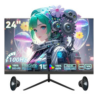 Customized 24 27 32 34 49 Inch Flat Gamer Monitor 2K 4K 165hz 240hz LCD Computer Screen Display for Gamers and Office