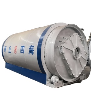 Waste Pyrolysis Plant Second Tyre Recycle Machine No Pollution Waste Tyre Recycle Machine With Directly Heating For Pyrolysis Plant
