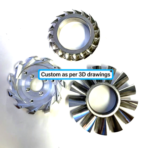 Custom Diffuser Stator for Jet Engines High-Temperature Alloy Turbine Mechanical Components High-Precision CNC Milling Tool - Product Image 1